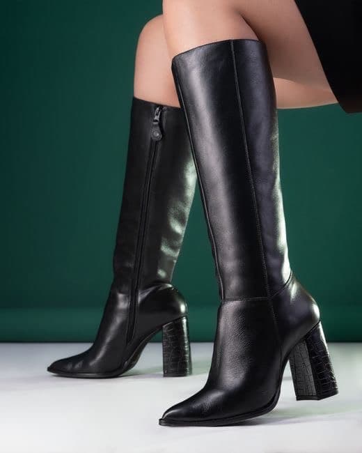 Bottes en cuir classiques