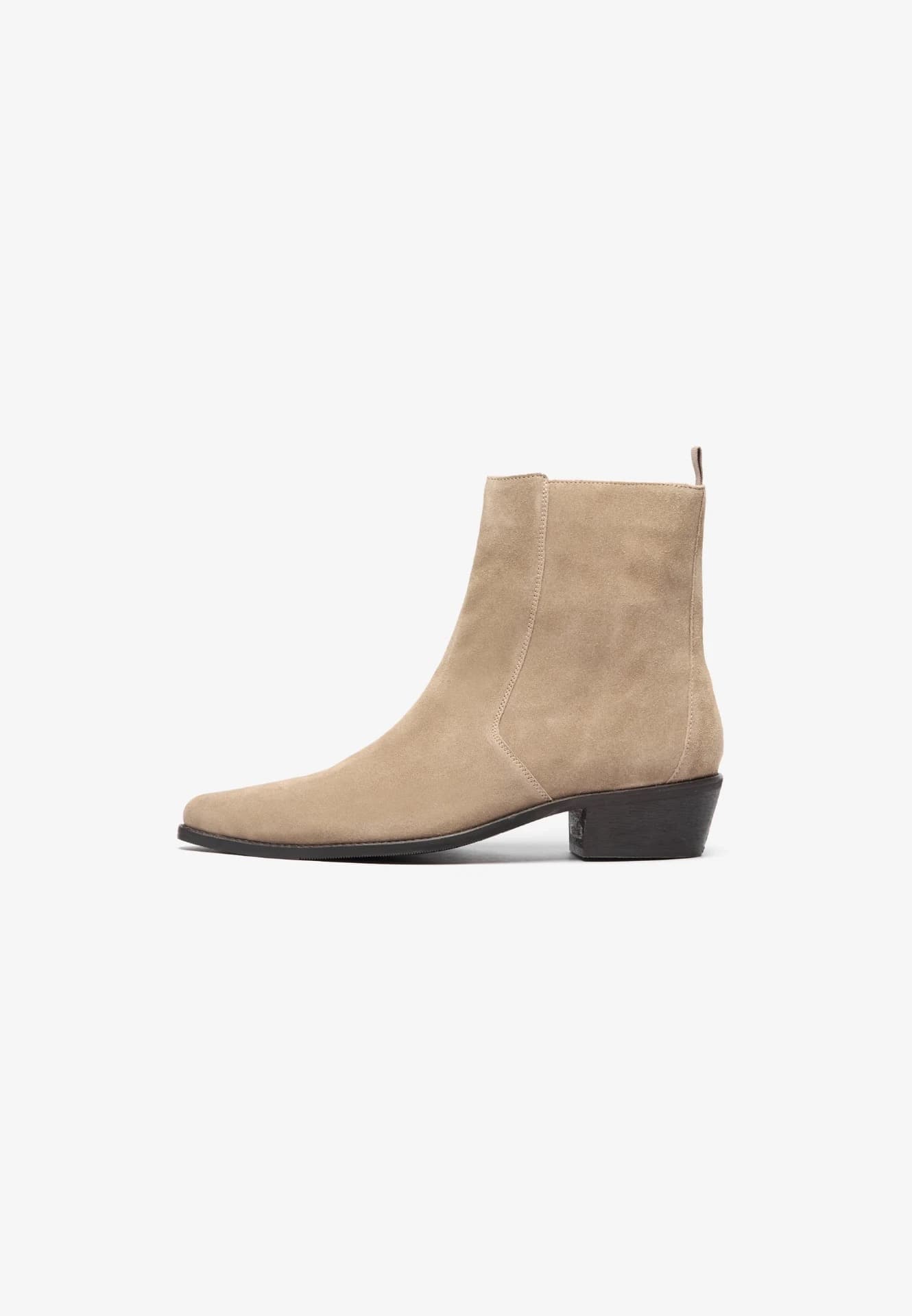 Bottines en daim