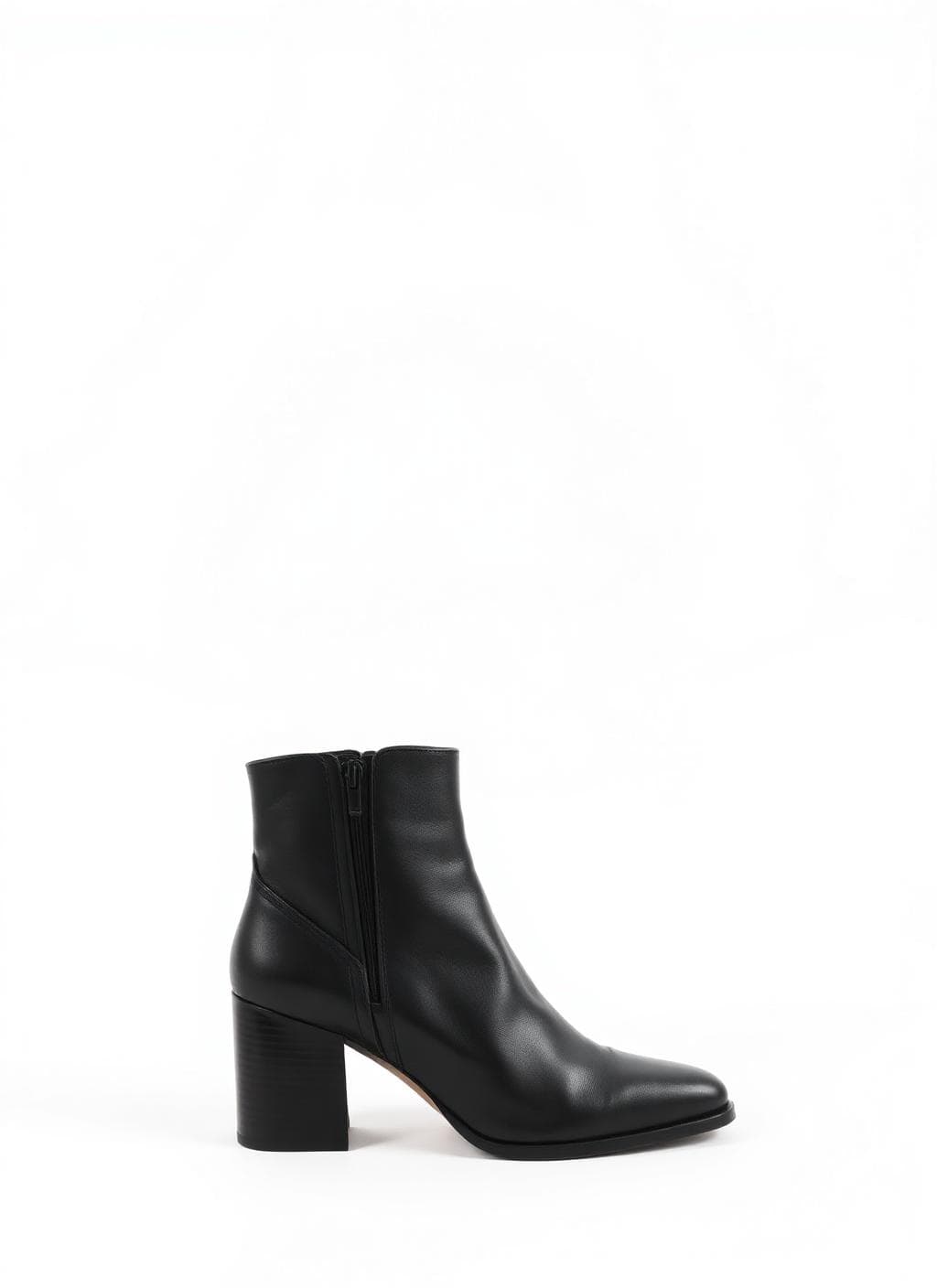 Bottines à talon carré