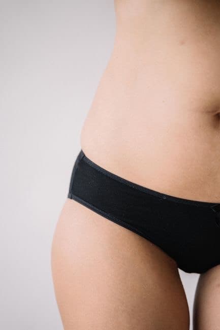 Culotte taille haute en coton
