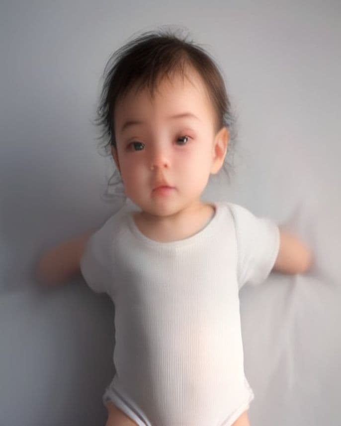 Body bébé en côtes fines