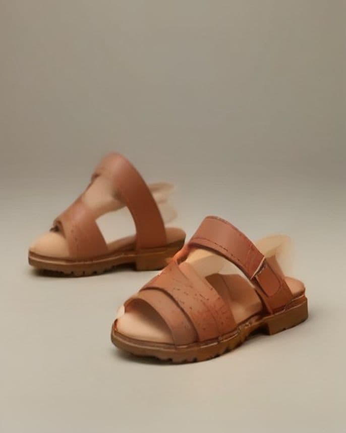 Sandales à deux brides réglables