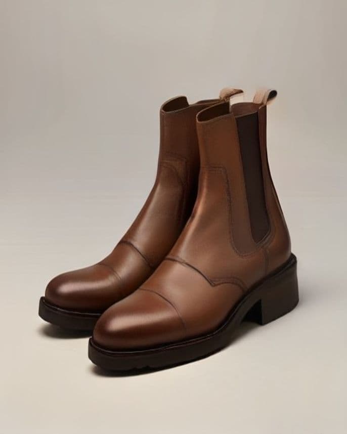 Boots Chelsea en daim