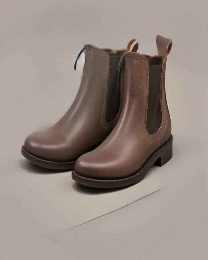 Boots Chelsea à semelle crêpe