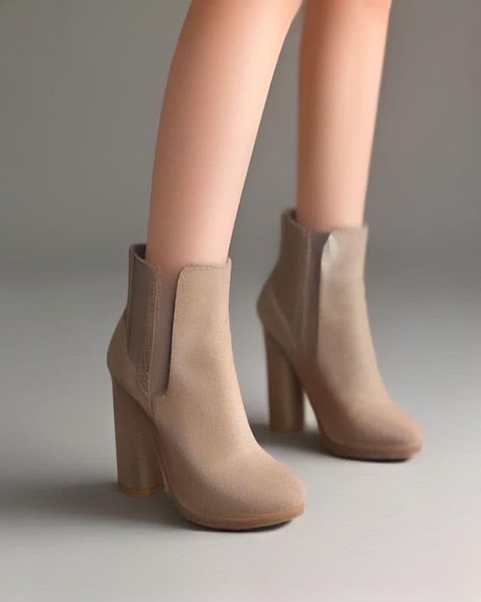 Bottines Chelsea en daim