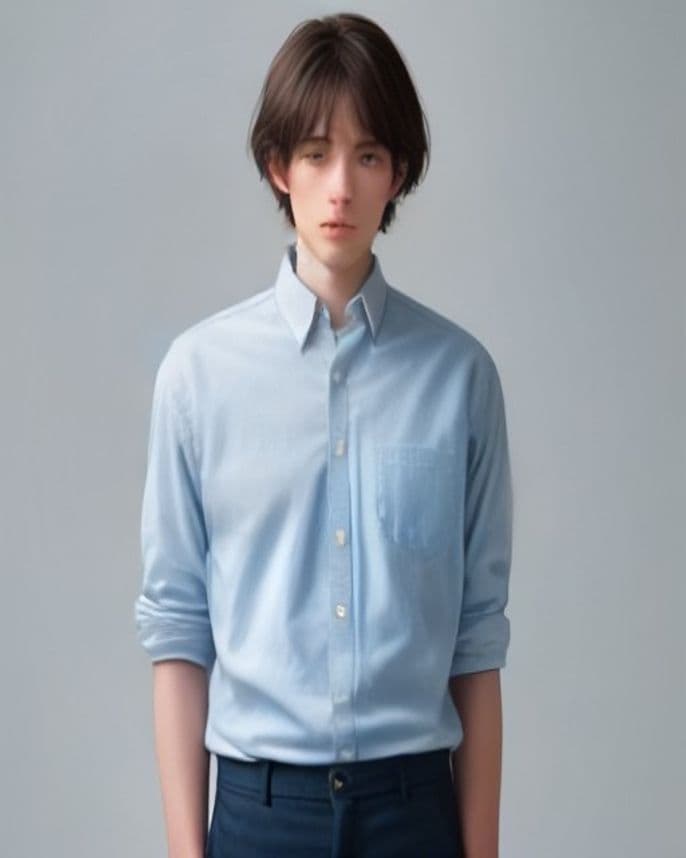 Chemise Oxford lavée
