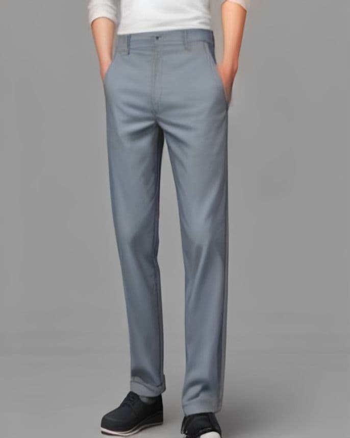 Chino en coton stretch
