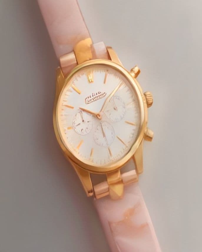 Montre chronographe cadran nacre