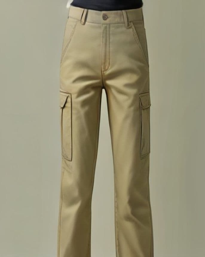 Pantalon cargo en coton