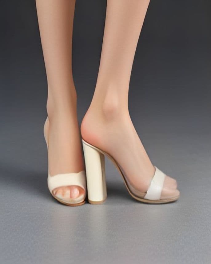 Babouches en cuir souple