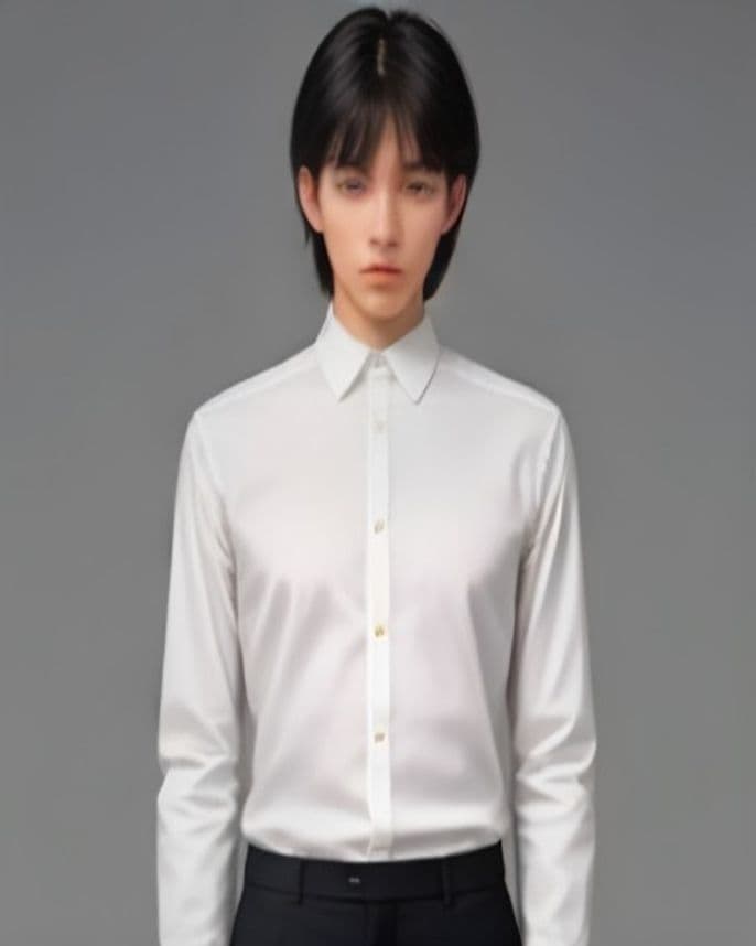 Chemise habillée en popeline