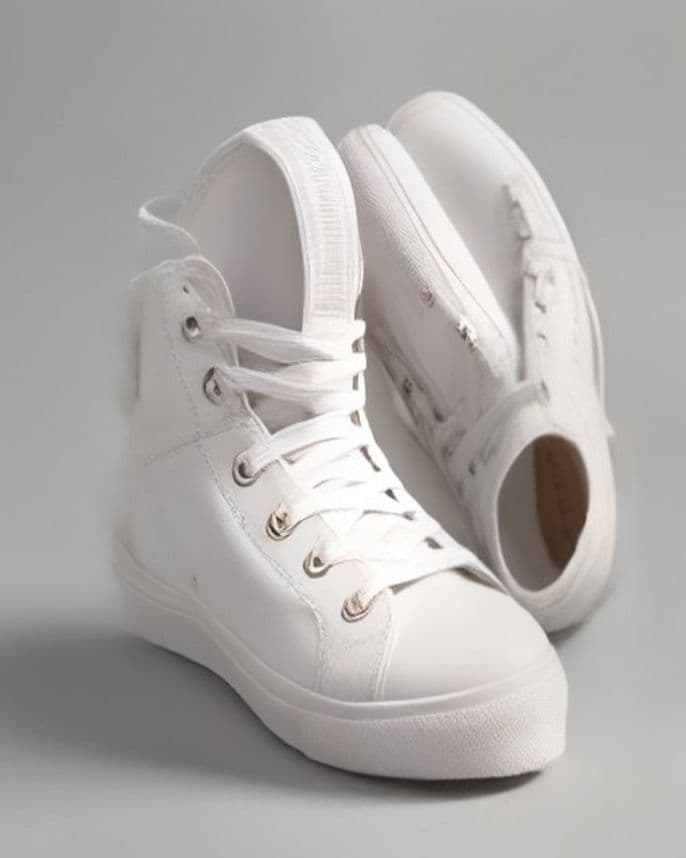 Sneakers montantes en toile