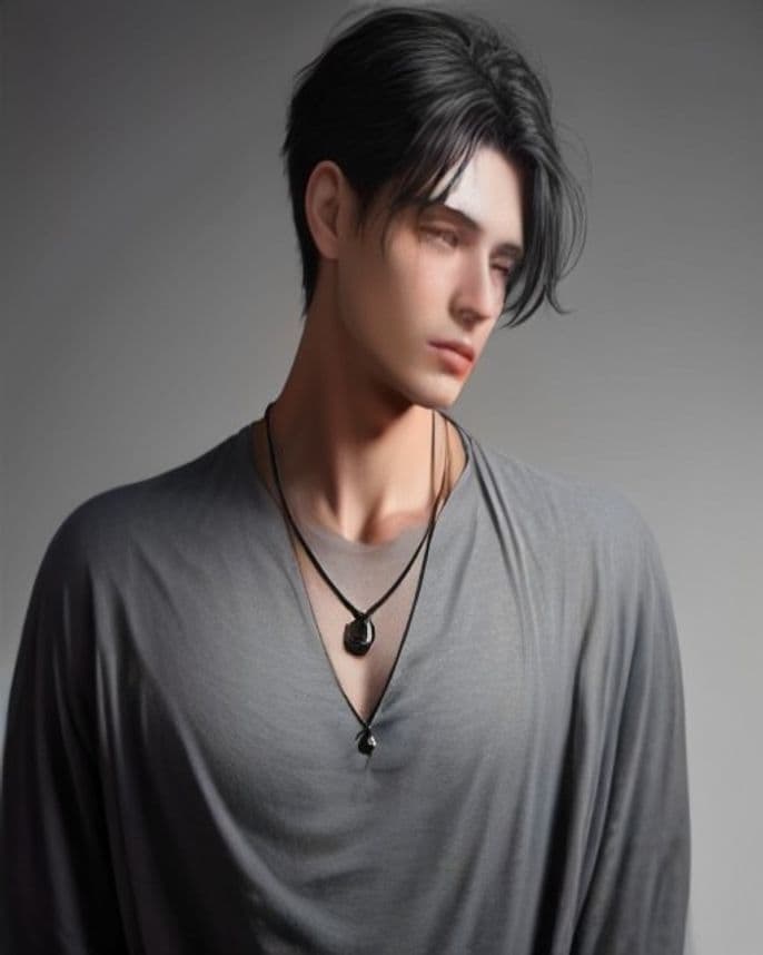 Collier à pendentif onyx