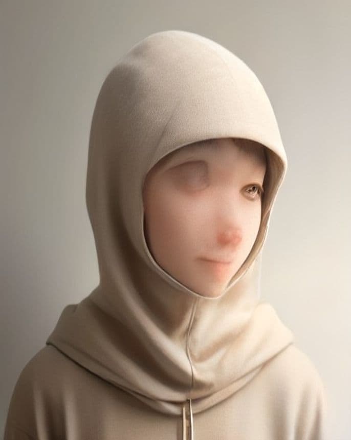 Hoodie en coton lourd