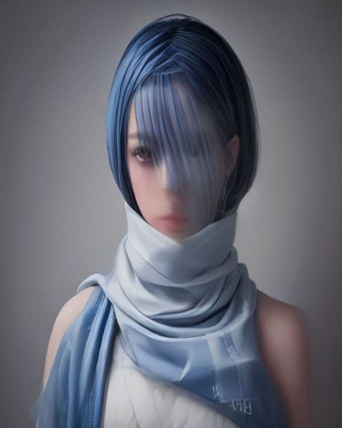 Foulard carré en soie motif zellige