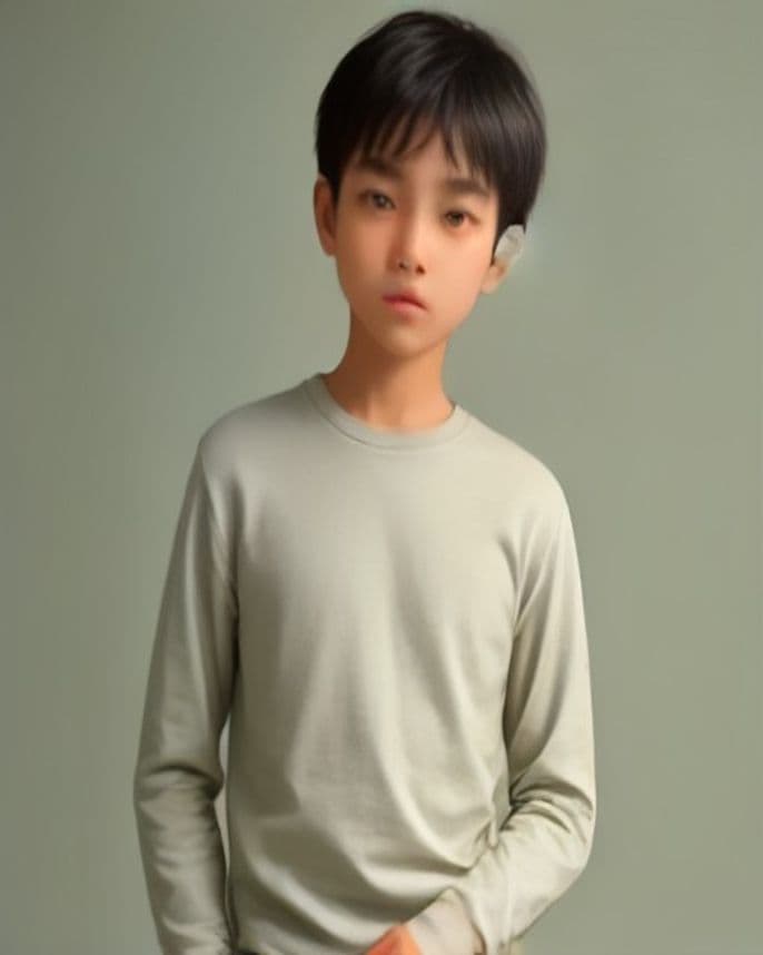 T-shirt garçon manches longues