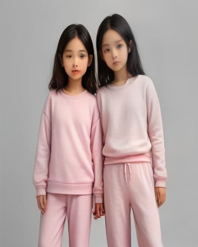 Pyjama deux pièces en molleton
