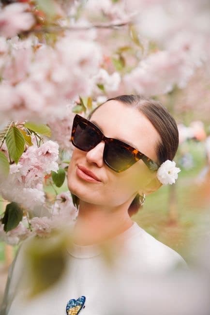 Lunettes de soleil œil-de-chat