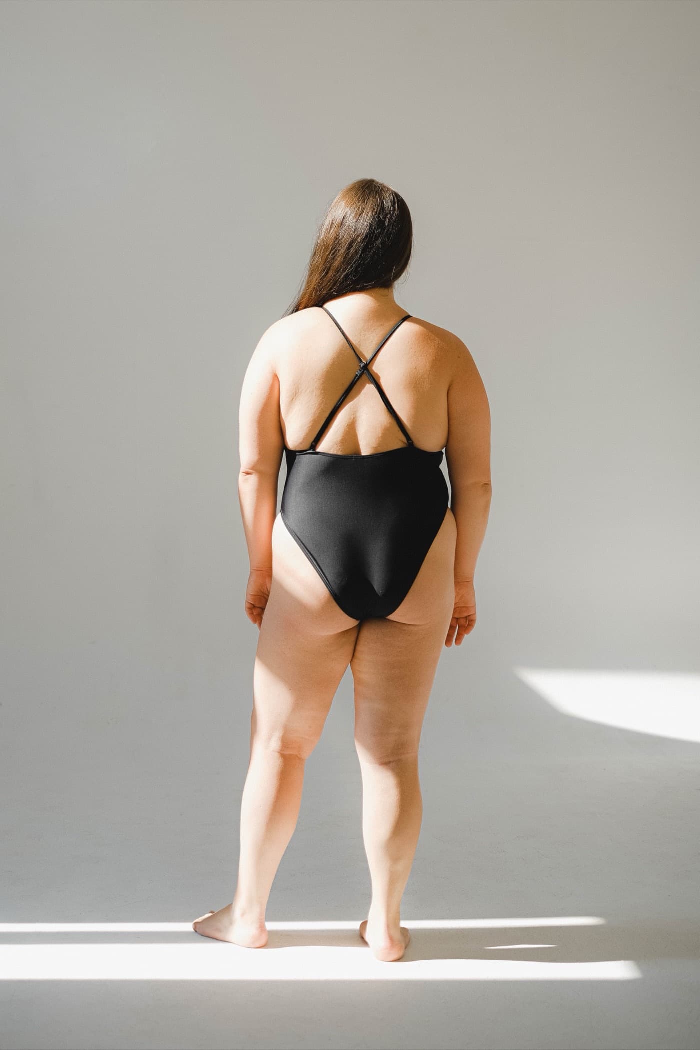 Maillot de bain une pièce dos ouvert