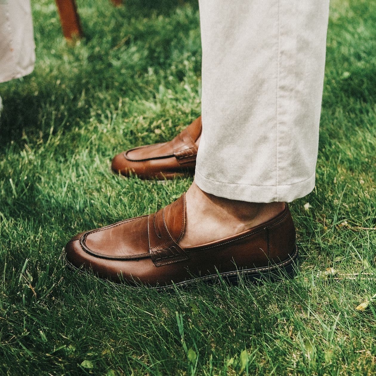 Mocassins en cuir