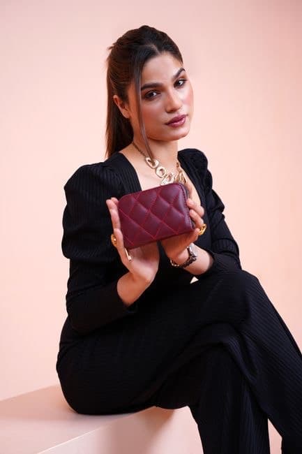 Portefeuille en cuir