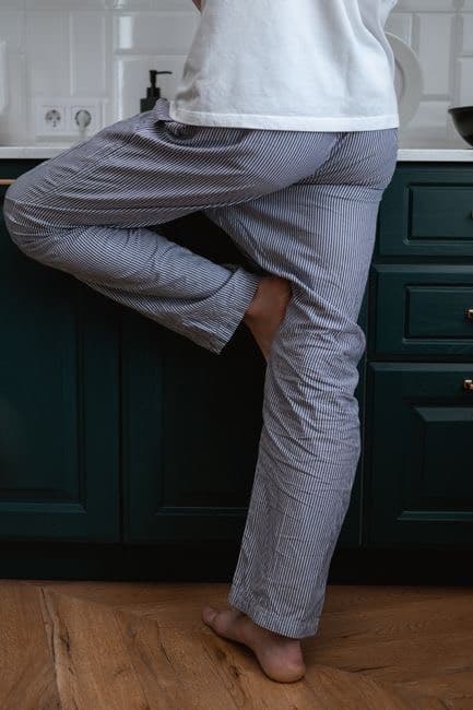 Pyjama en coton à rayures
