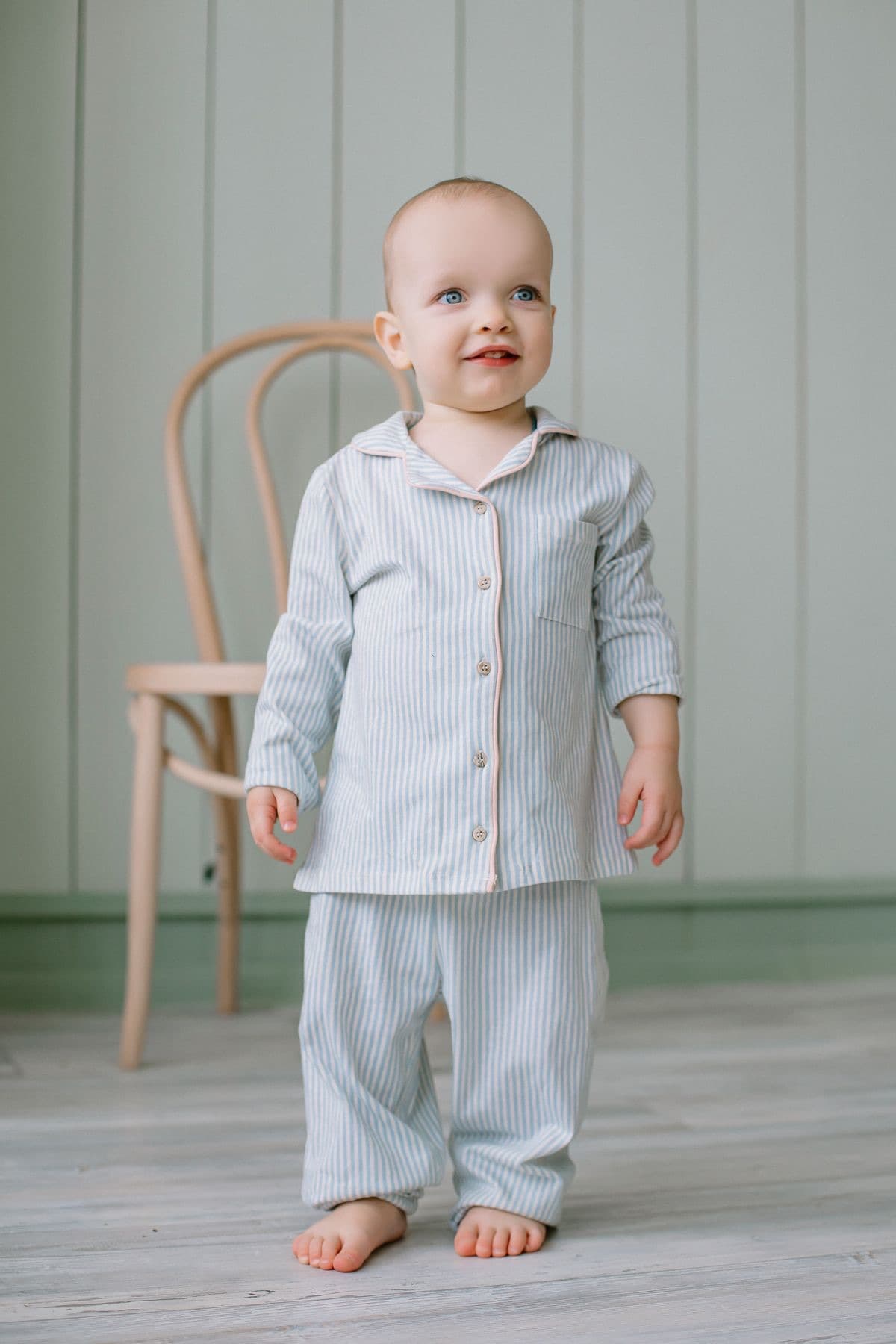 Pyjama deux pièces rayé enfant