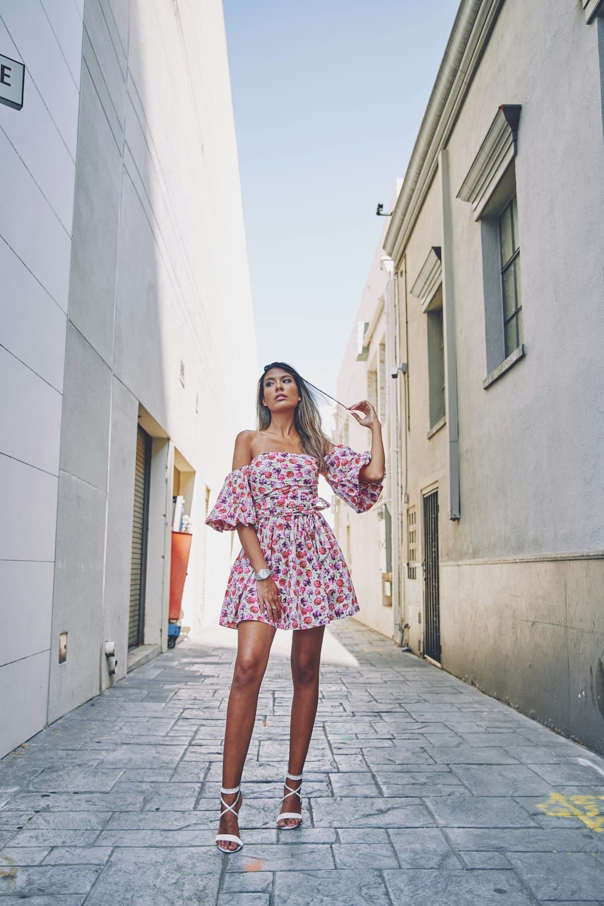 Robe d'été à fleurs