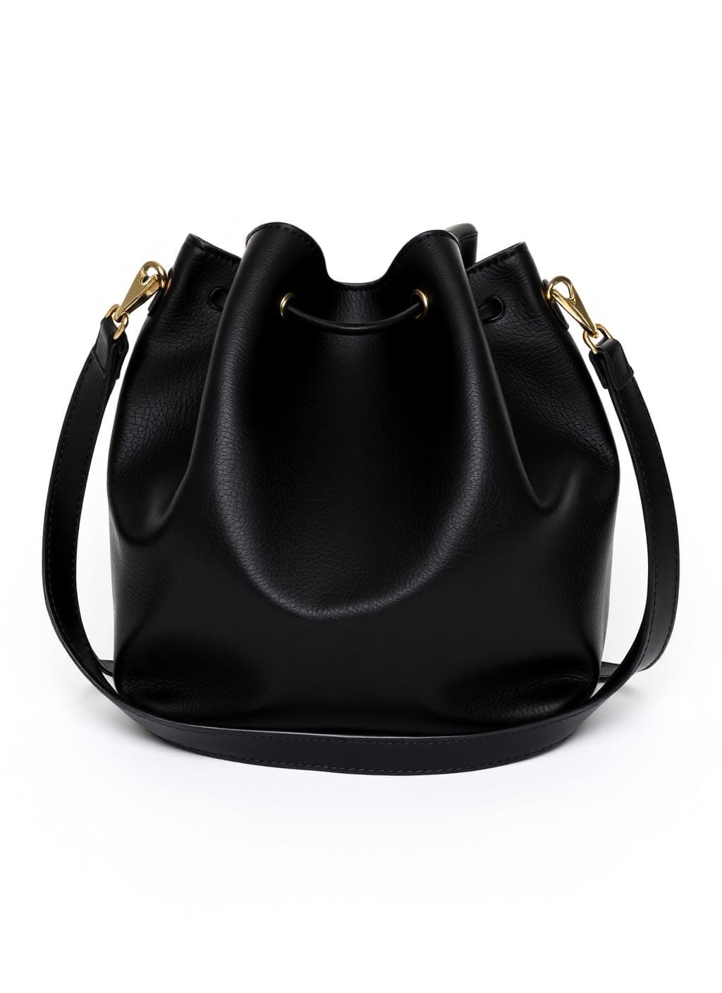 Sac seau en cuir