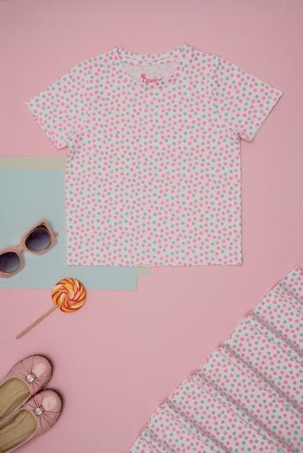 T-shirt à paillettes fille